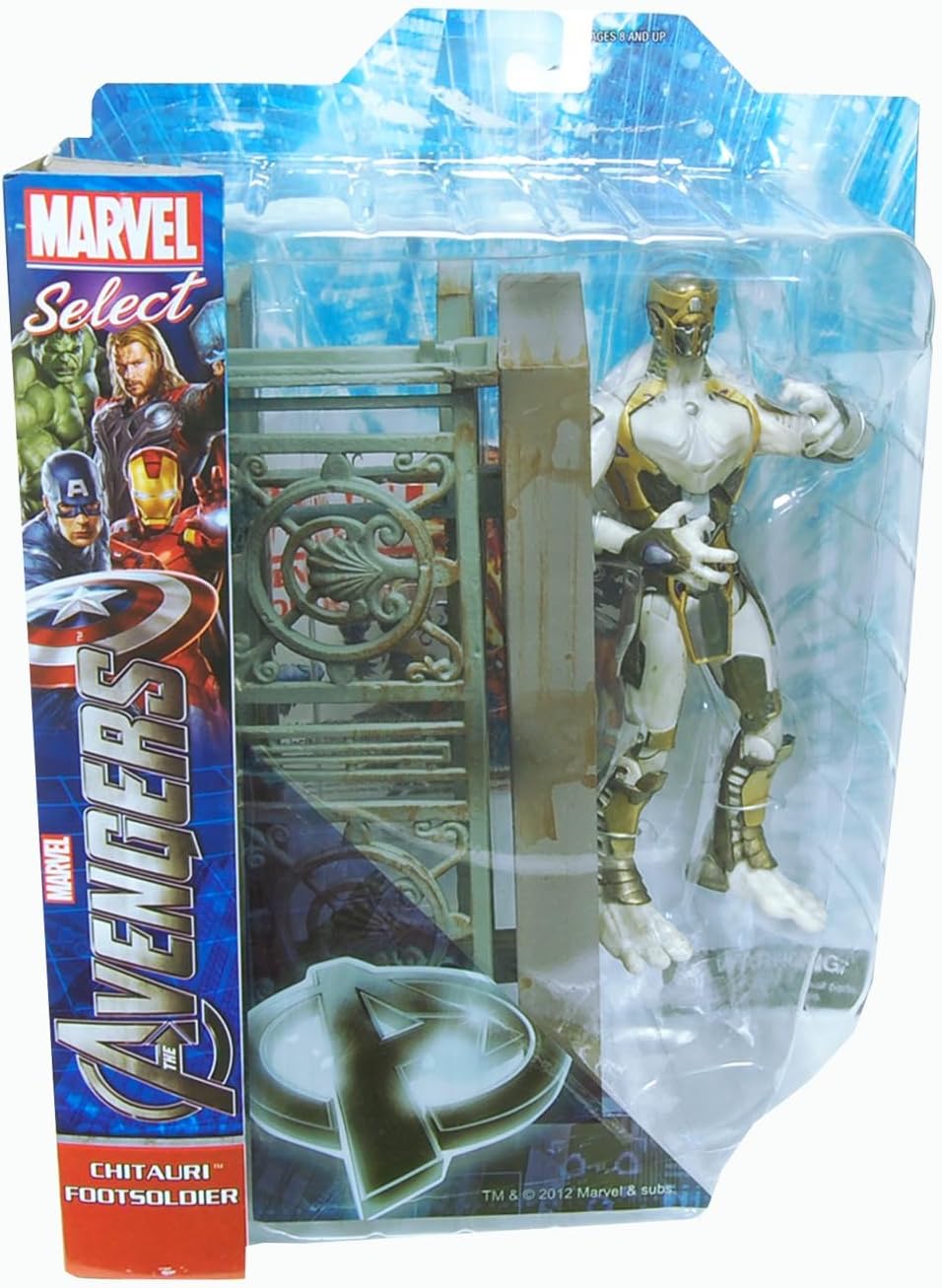Marvel Select Avengers Movie Enemy Figure Chitauri Footsoldier