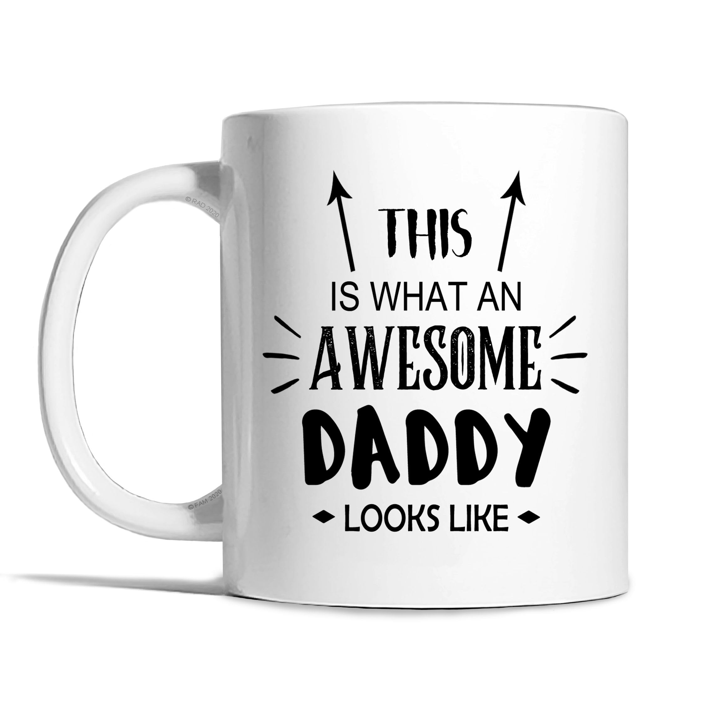 Risk-A Designs Awesome Daddy Mug, Daddy Gift, This is What an Awesome Daddy Looks Like Mug, New Parent Gift, Fathers Day Gift, dad to be Gift, Thank You Gift, Birthday Gift, Mens Gift