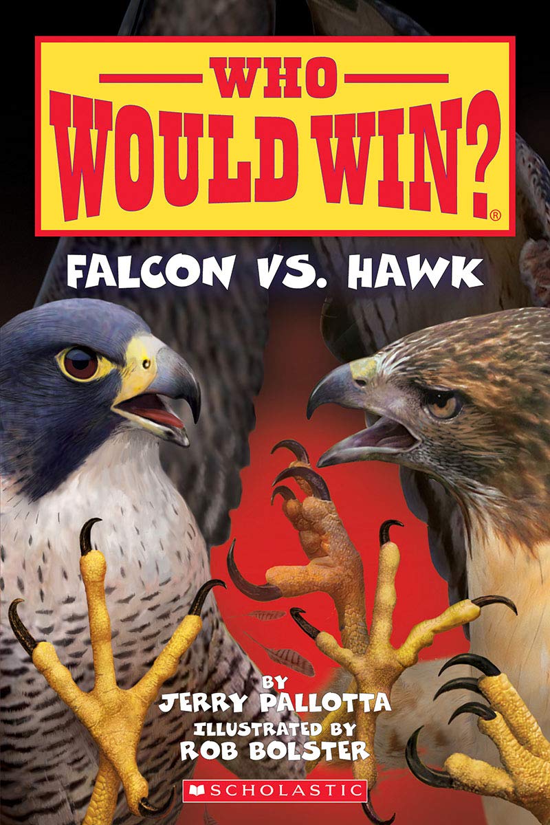 Amazon Com Falcon Vs Hawk Who Would Win 23 Pallotta Jerry Bolster Rob Books