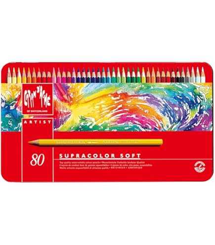 Amazon.com : Caran d'Ache Supracolor Soft Aquarelle Pencils