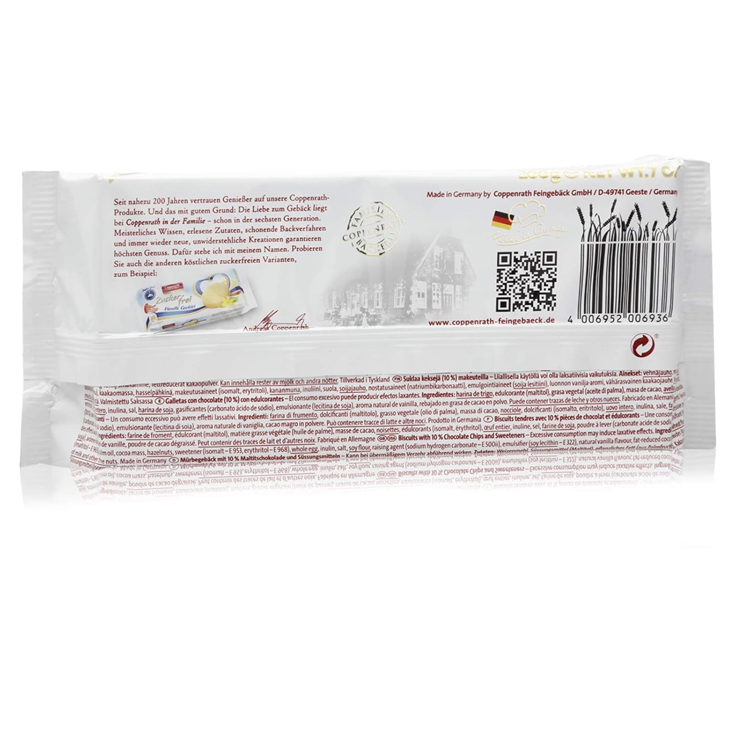 Amazoncom Coppenrath Choco Cookies Zuckerfrei 200 G