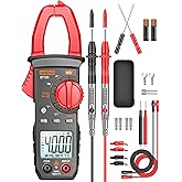 ANENG Digital Clamp Meter Multimeter Tester 4000 Counts with NCV Amp Ohm Volt Measures AC Current, AC/DC Voltage,Capacitance, Resistance, Diodes, Continuity Frequency Backlight Electrican Tools