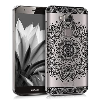 kwmobile Huawei G8 / GX8 Hülle - Handyhülle für Huawei G8 / GX8 - Handy Case in Schwarz Transparent