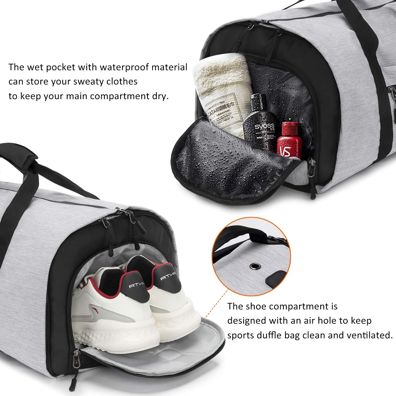 nuk duffle bag