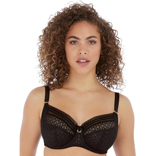 Amazon.com: Chantelle Midnight Flowers Underwire Bra Black