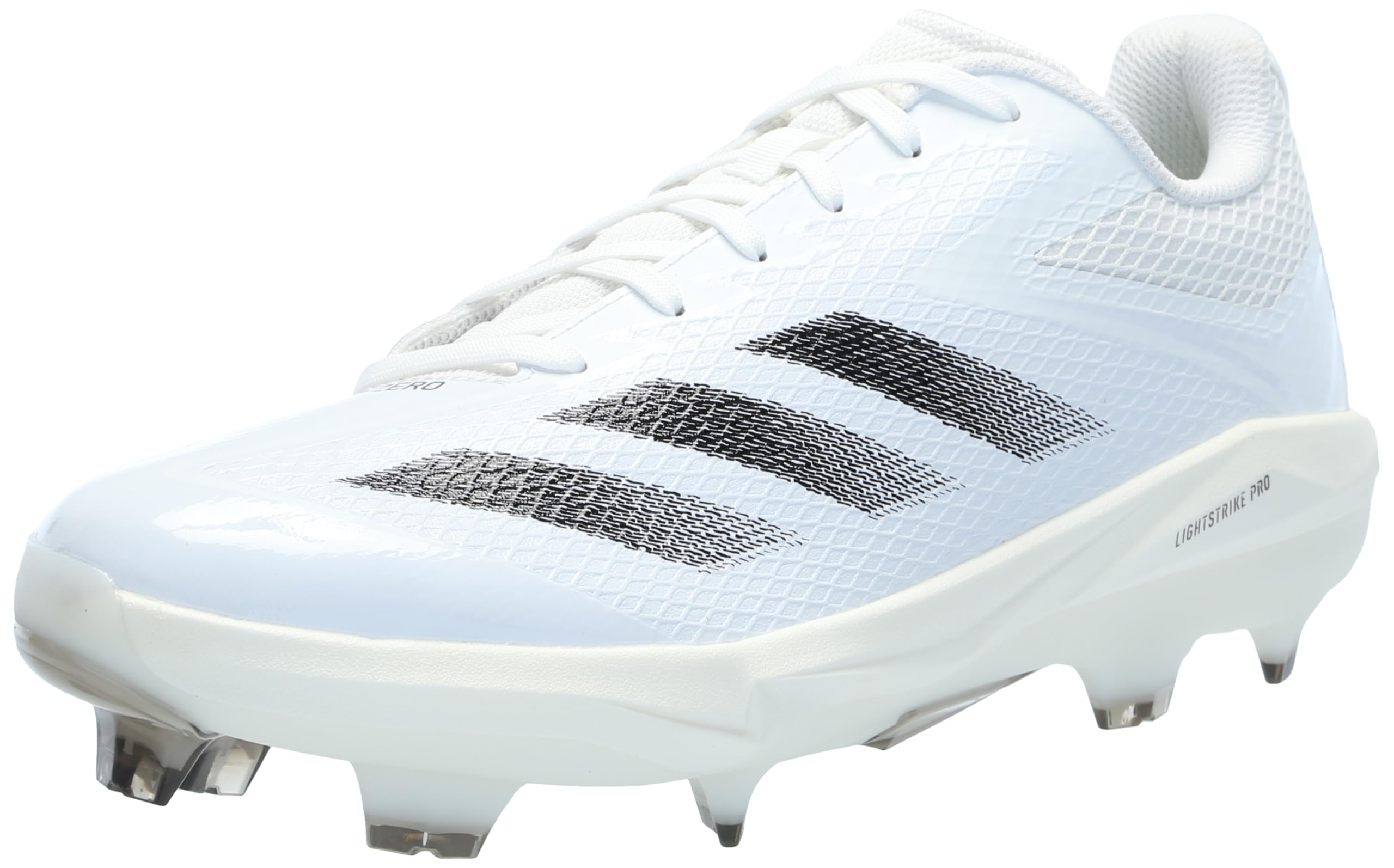 adidas Men's Adizero Electric Baseball, White/Gold Metallic/Off White, 14 Image