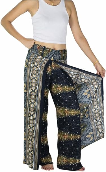 wrap harem pants