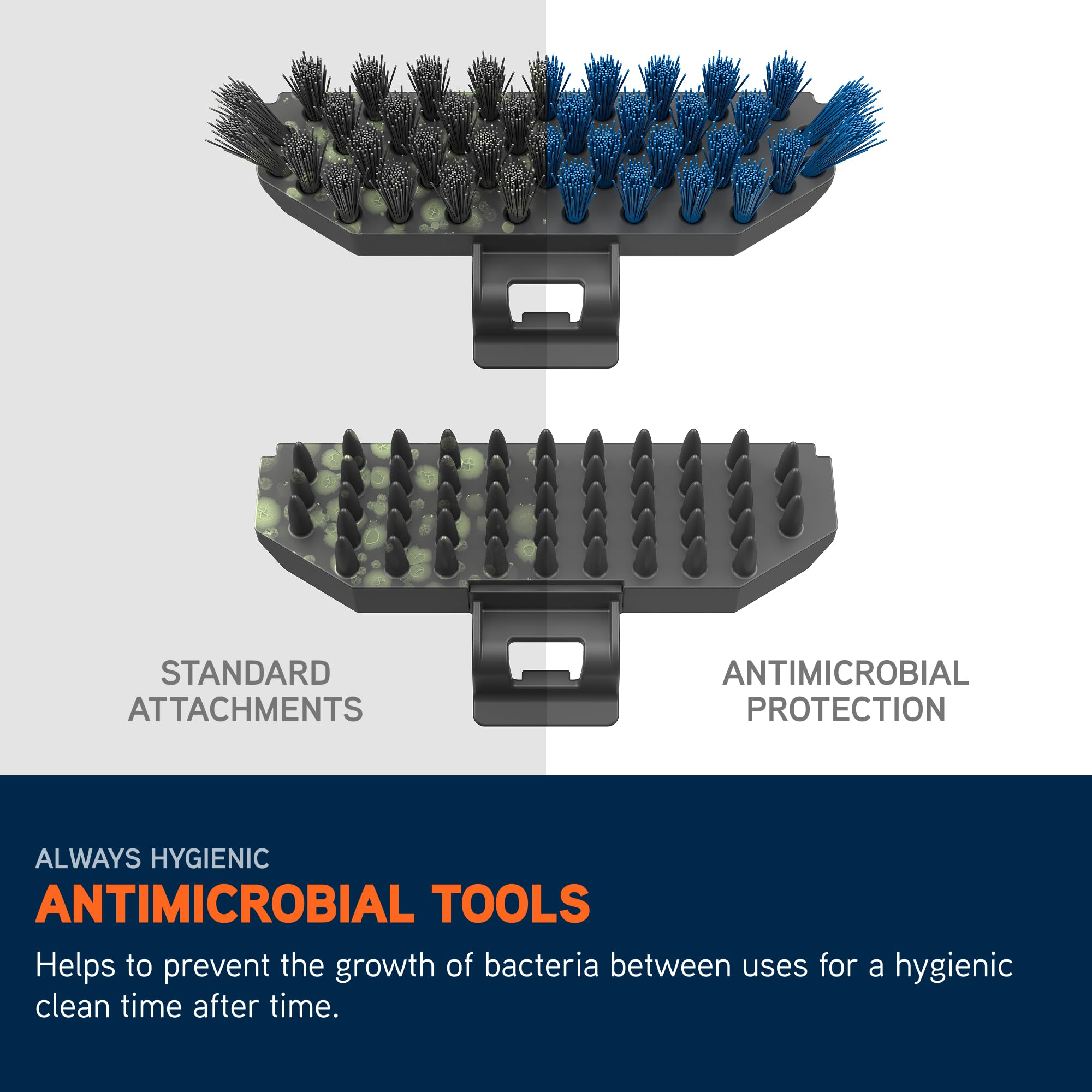 Vax SpotWash Duo Spot Cleaner, Upholstery, Sofa, Stairs, Rug, Stain Cleaning Small Handheld Shampooer Machine, Solution and Tool for Home, Car, Pets with Self-Clean, 380W, 3.89kg, Grey/Blue, CDCW-CSXA