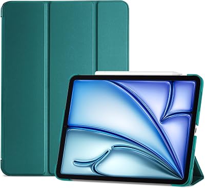 ProCase Smart Case for iPad Air 11 M4/M3/M2 & Air 5/4 Emerald