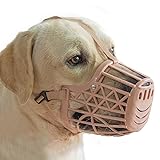 Basket Dog Muzzle for Large Medium Small Dogs, Cage
