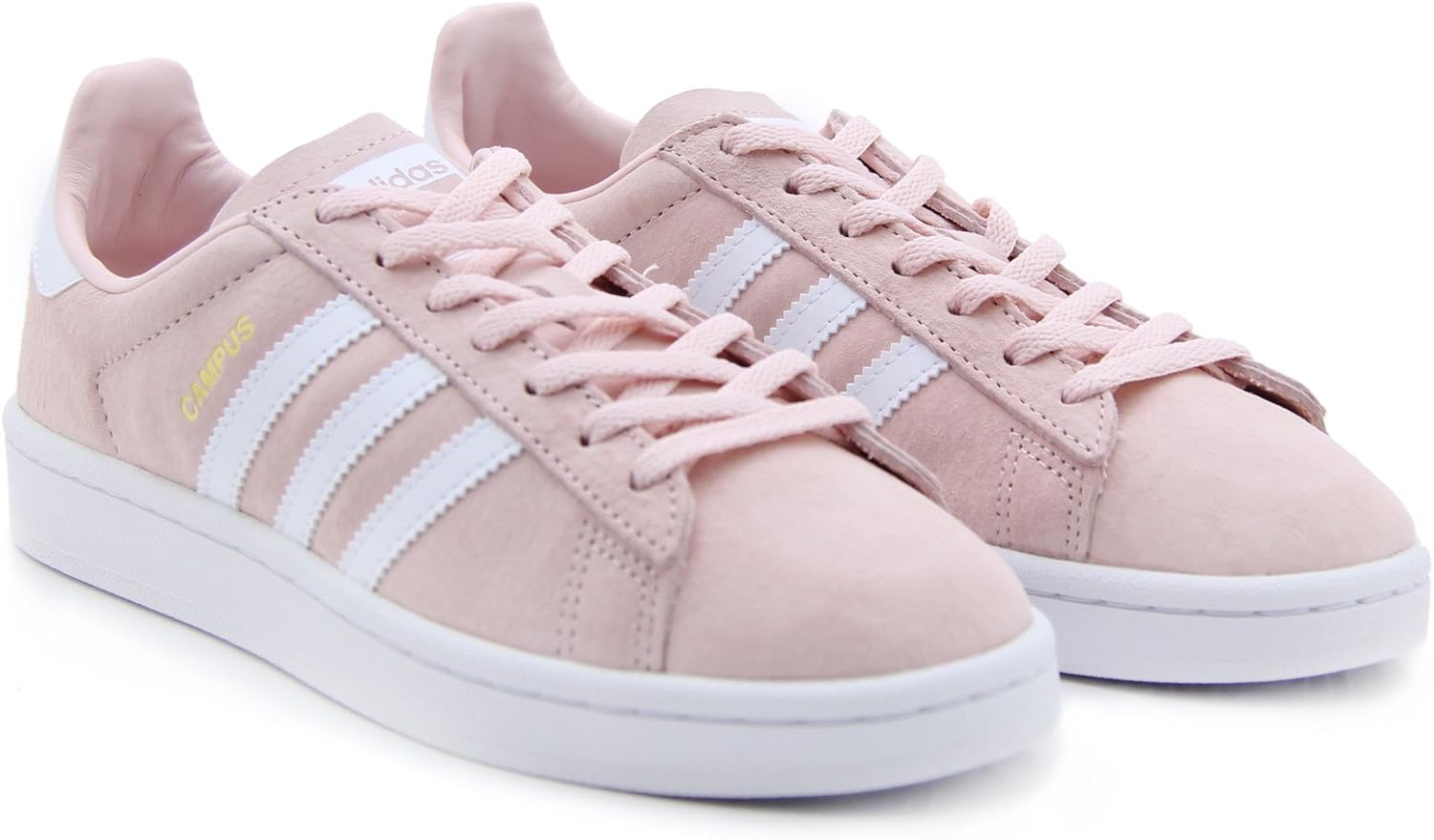 Amazon アディダス Unisex Campus Icey Pink By9845 オリジナルス キャンパス ピンク スニーカー 並行輸入品 27 0 Adidas アディダス スニーカー