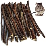 sharllen 100g (3.5oz) Apple Sticks Pet Snacks Chew Toys for Guinea Pigs Chinchilla Squirrel Rabbits Hamster