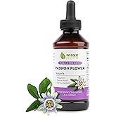 Maxx Herb Passion Flower Extract - Max Strength Passion-Flower Liquid Absorbs Better Than Capsules, for Relaxation and Stress Relief, Alcohol-Free - 4 Oz Bottle (60 Servings)