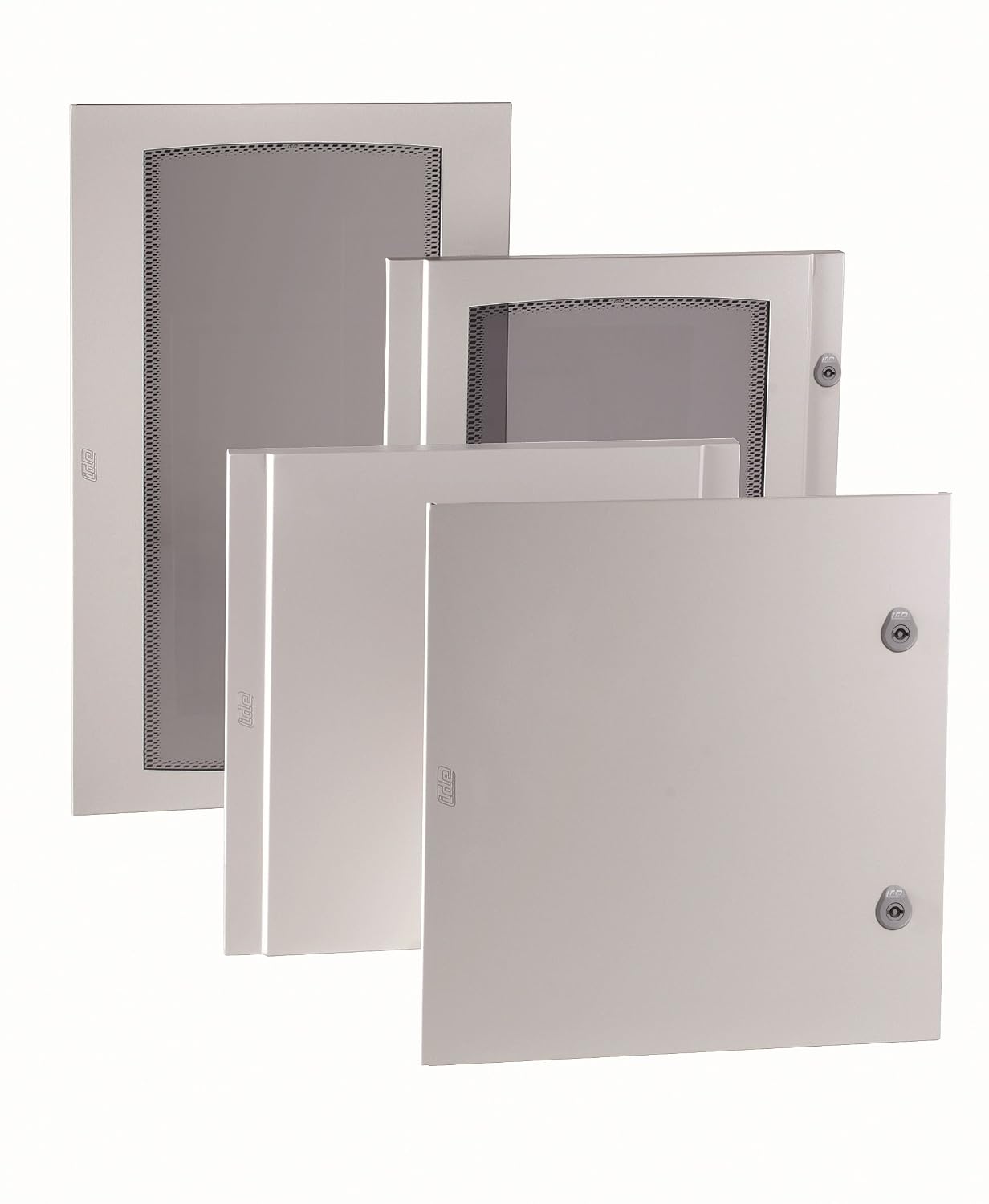 IDE po40sup72 - 96 Door Cabinets Metal Distribution Modular, Blind, RAL9003