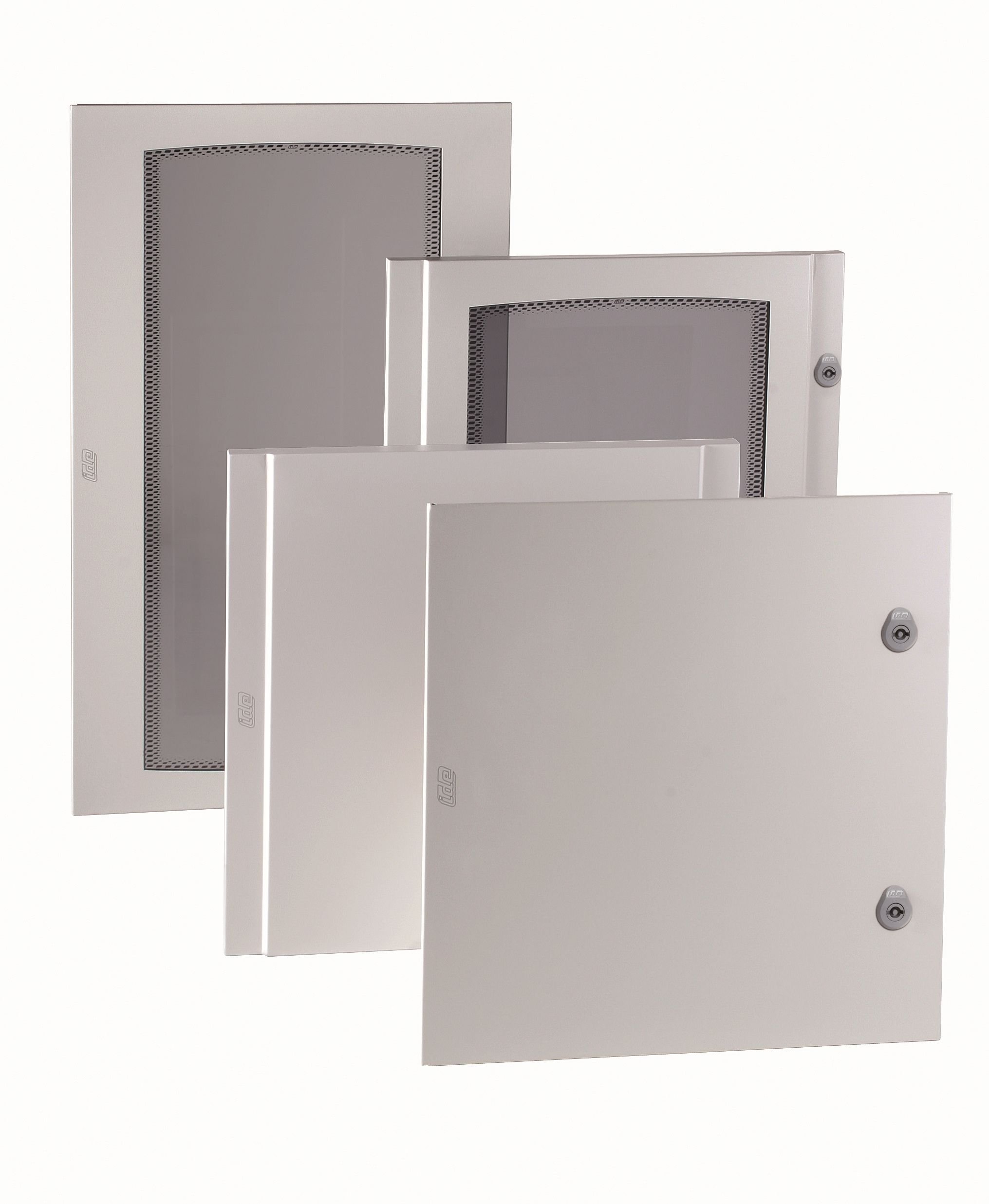 IDE po40sup72 – 96 Door Cabinets Metal Distribution Modular, Blind, RAL9003