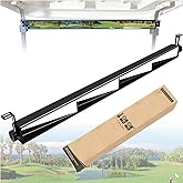 10L0L Golf Cart 4-Panel Wide Angle Rear View Mirror - Universal Fit for Yamaha, Club Car, EZGO, Eliminate Blind Spots