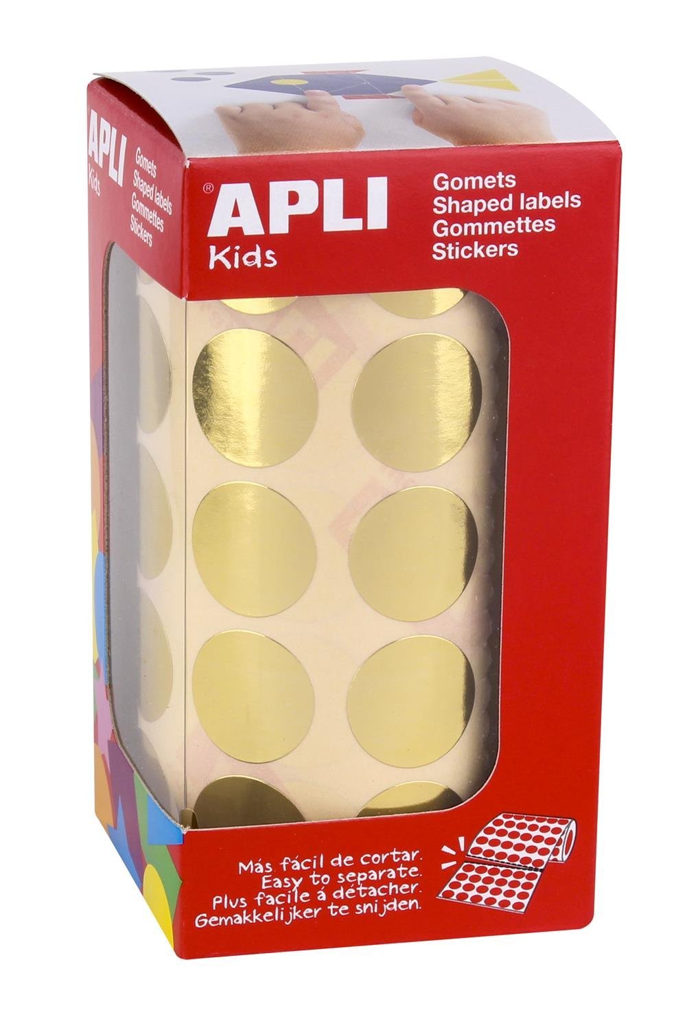 Apli Kids 11632 Round Stickers 20 mm Pack of 1770