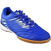 Vizari Valencia Indoor Soccer Shoes for Men and Women | Lightweight Synthetic Upper and Non-Marking Rubber Outsole for Enhanced Agility | Traction On Futsal and Indoor Soccer Fields