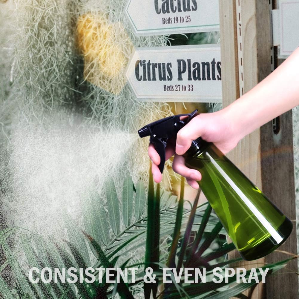 RAXMIN 32 Oz (1 L) Multi-Purpose Fine Mist Spray Bottle with Adjustable Nozzles : Garden & Outdoor