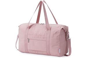 Narwey Travel Duffle Bag for Women, Lightweight Weekender Sports Gym Tote Bags for Women, Personal Item Travel Bag Airplane, 