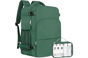 Sinaliy Travel Backpack, Flight Approved Backpack, College Backpack Bag, Casual Daypack, Hiking Backpack, Waterproof Carry On Business Backpack, Fit 16 Inch Laptop