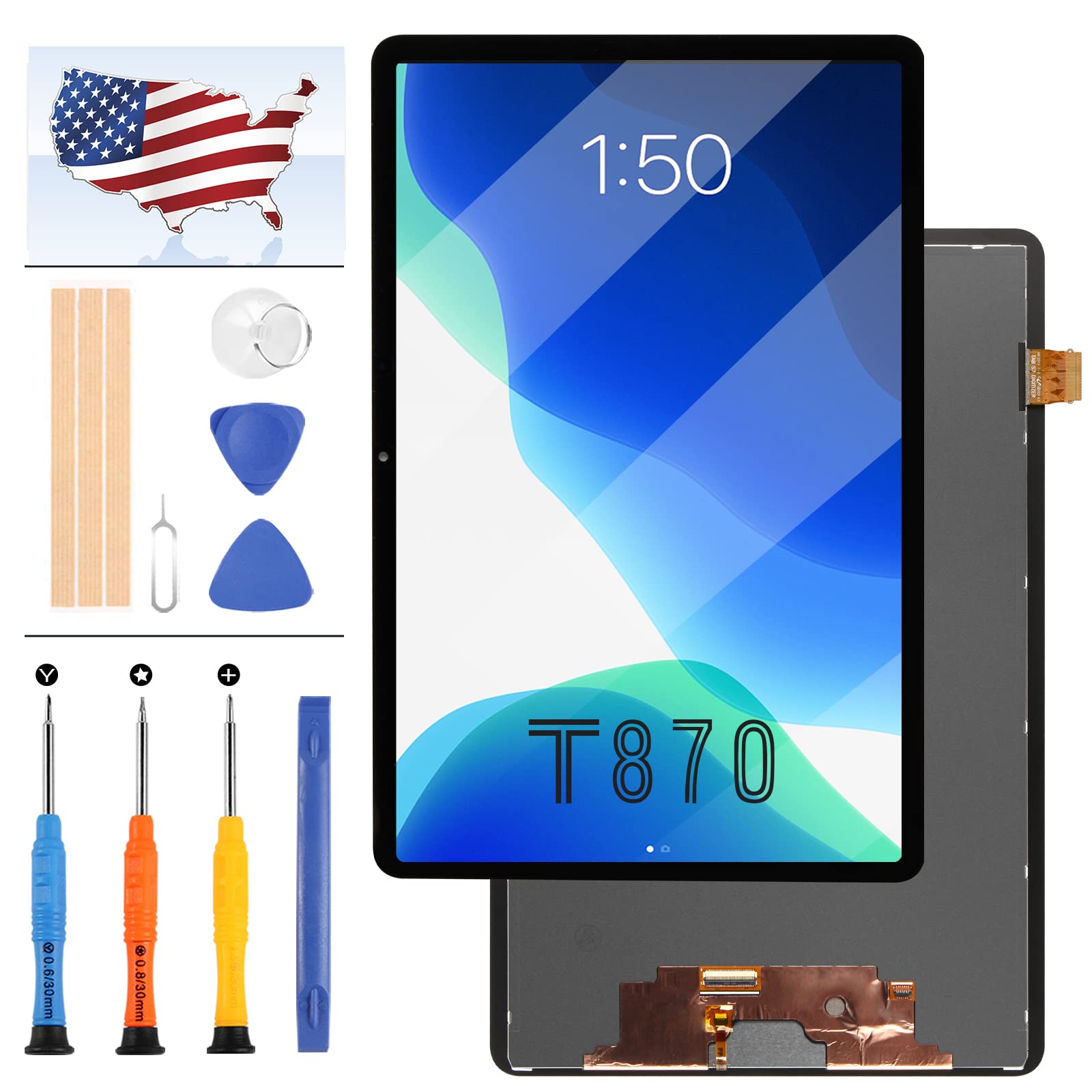 for Samsung Galaxy Tab S7 SM-T870 Screen