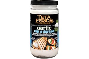 TETA FOODS Mediterranean Garlic Dip & Spread 12 oz - Toum (1)