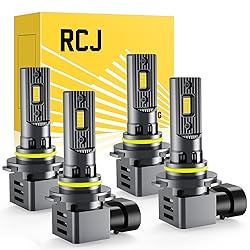 RCJ 9005 9006 LED Bulbs Combo, 9005/HB3 9006/HB4