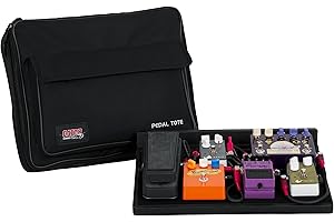 Gator Pedal Board with Carry Bag (GPT-BLACK)