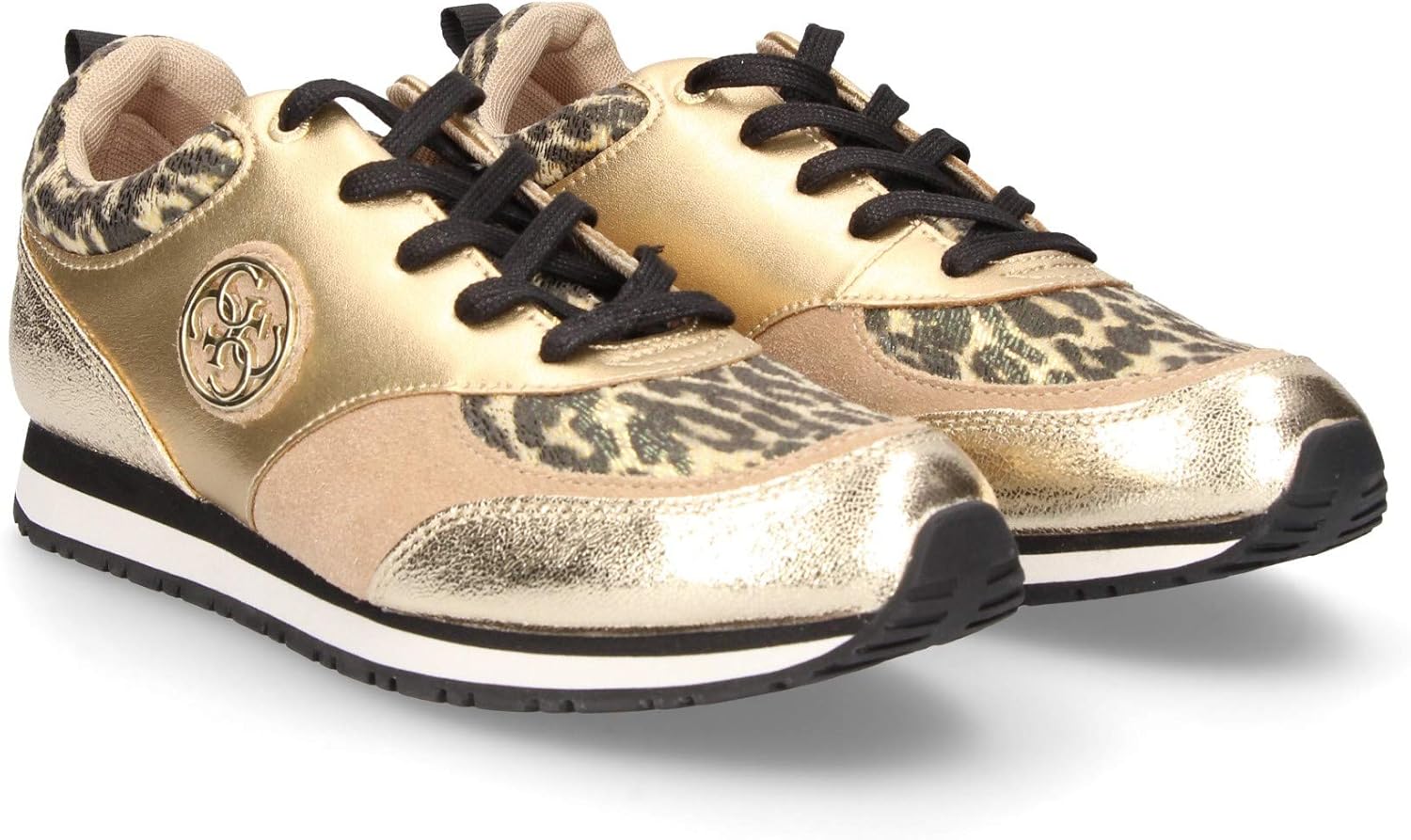 sneakers leopardate guess