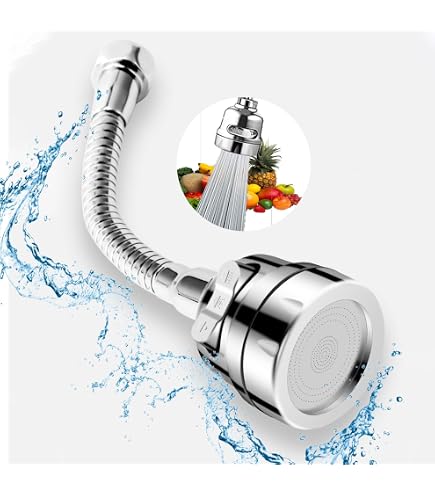 Faucet Extender With 360° Swivel – 2 Lengths (30cm & 12cm), Dual Water Modes, ABS Alloy Build – Universal Adapter For Kitchen, Sink, Bathroom, Laundry Room, Water-Saving Nozzle
