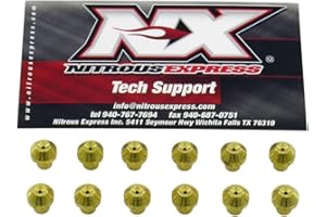 Nitrous Express 30040JP 50-300 HP Gasoline Conventional Stage 6 Plate System Jet Pack