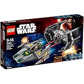LEGO Vader's TIE Advanced vs. A-Wing Starfighter 75150