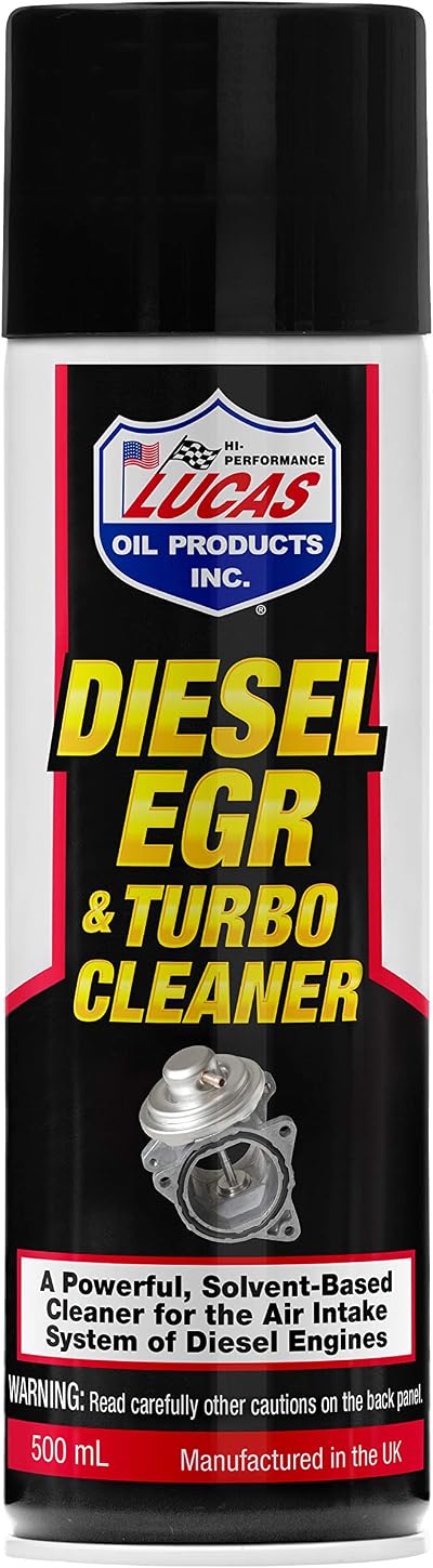 Lucas Oil 41019 Diesel EGR & Turbo Cleaner 500ml Pack of 1