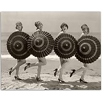 1920s Swimsuit Beach Beauties - 11x14 Unframed Art Print