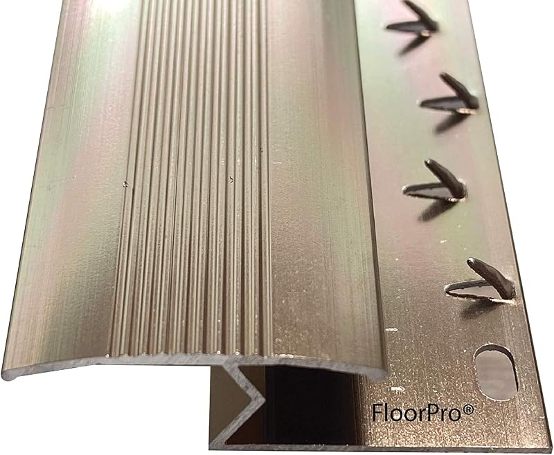 FloorPro Carpet to Tile Transition Threshold Bronze/Copper 3ft 40mm