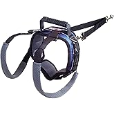 PetSafe CareLift Rear Support Harness - Lifting Aid with Handle and Shoulder Strap - Fits Waist Measuring 27-37 inches, Dog Weight 70lb-130lb, Large, Black