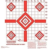 Champion Redfield Style Precision Sight-In Target (10-pack)