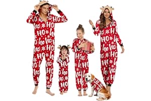 Neufigr Family Christmas Pajamas Matching Sets, Christmas Onesie Holiday Family Long Sleeves Sleepwear Sets