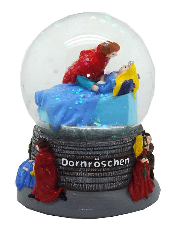 30037 Sleeping Beauty Fairy Tale Snow Globe 65 mm Amazon.co.uk