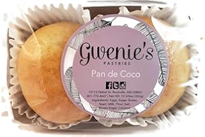 Gwenie's Pastries Pan De Coco 1 Pack (2 Pieces Per Pack)