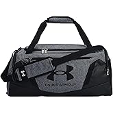 Under Armour Unisex-Adult Undeniable 5.0 Duffle, Pitch Gray Medium Heather (012)/Black, Small