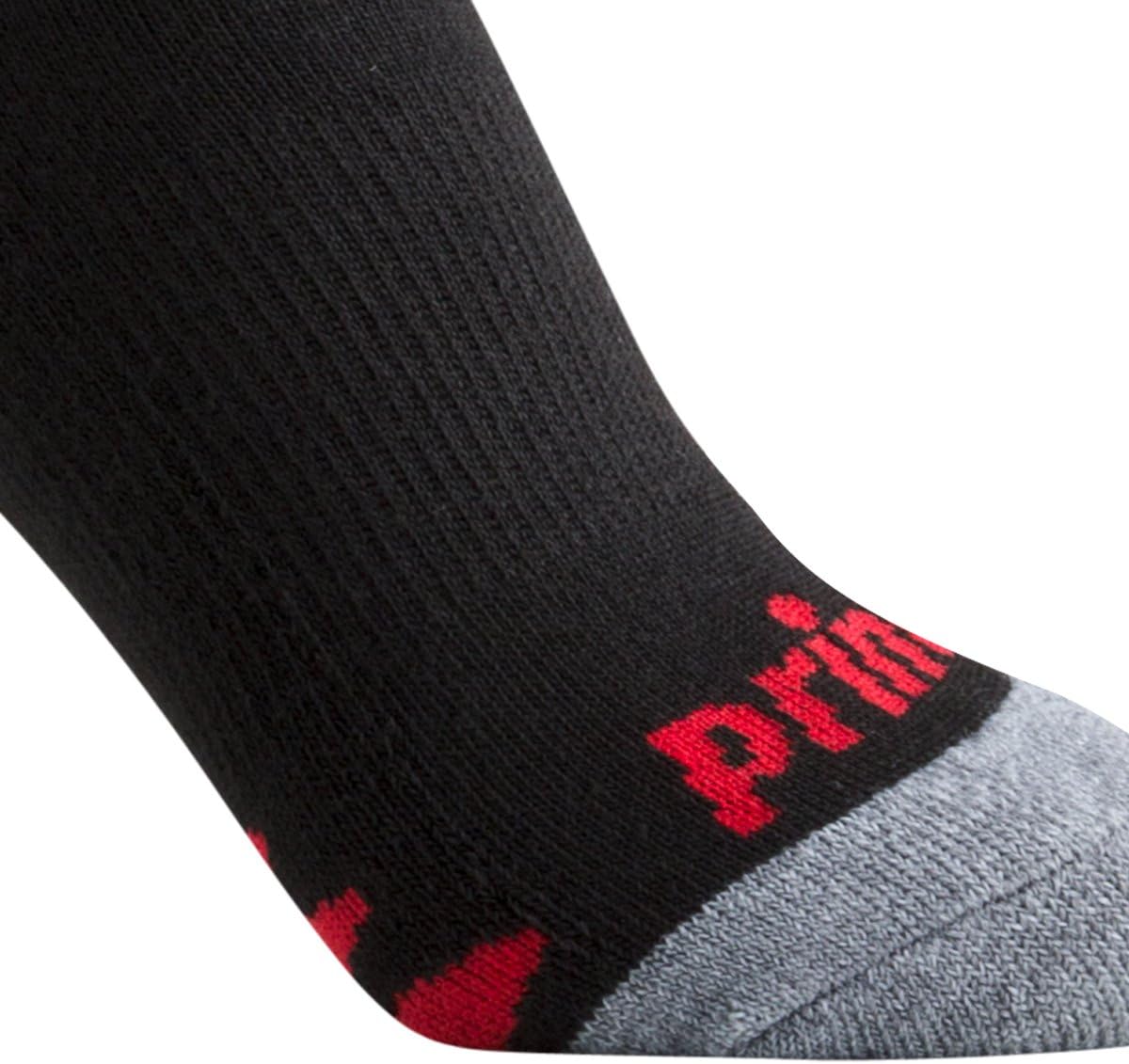 Prince Boys' Crew Length Athletic Socks with Cushion for Active Kids: Clothing
