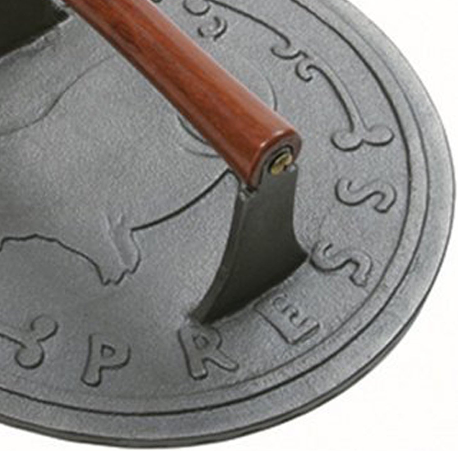 Norpro 1401 8.75-Inch Round Cast Iron Grill Press, Black, Silver, 9in/23cm - Image 4