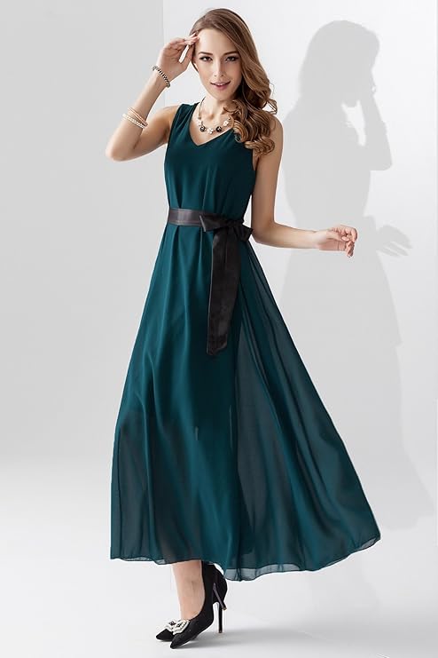 Super estate altalena vestito elegante abito senza maniche in ...
