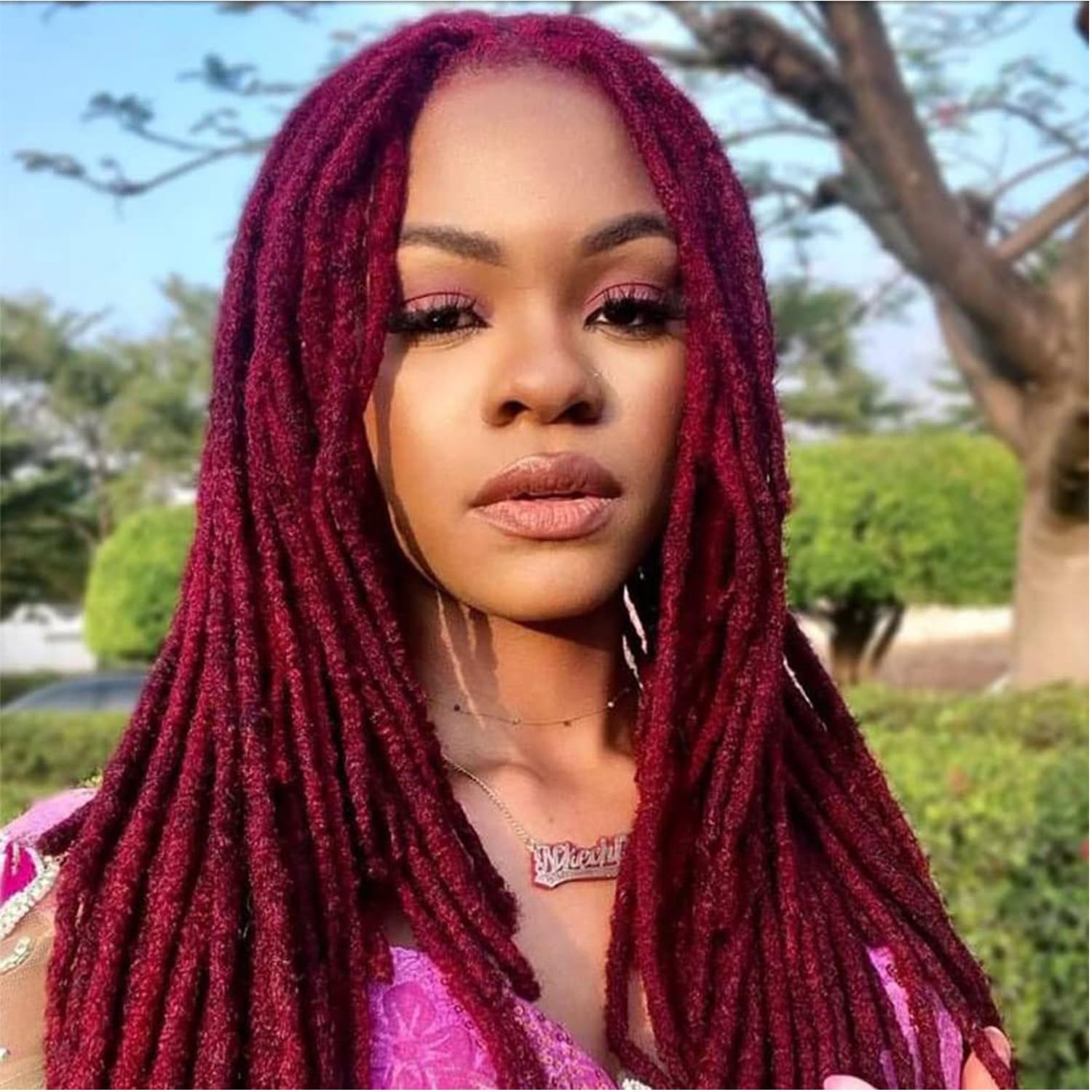 Dreadlock Extensions Human Hair Extensions for Braiding 0.8cm Afro Kinkyhair for Braiding Black Hair Extensions Dreadlocks Extensions (#Bug-0.8cm, 8Inch （Pack of 30 ）)