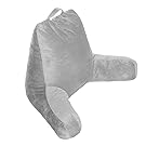 Milliard Reading Pillow with Shredded Memory Foam, Great as Backrest for Books or Gaming - 18x15in (Sit up Pillow)