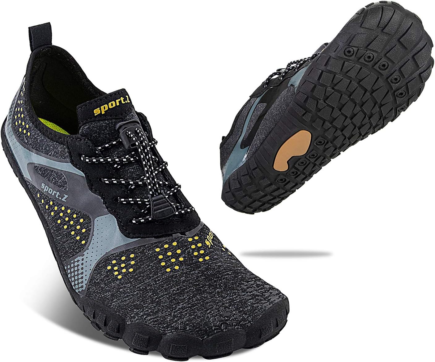 Water Shoes Mens Womens Barefoot Beach Shoes Swim Shoes Quick Dry Aqua Shoes for Pool Surfing Diving Fitness Trekking Hikking