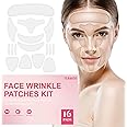 16 PCS Reusable Face Wrinkle Patches Kit | Face Patches for Wrinkles Overnight | Anti Wrinkle Patches | Facial Patches for Wrinkles | Forehead Wrinkle Patches | Face Lift Tape