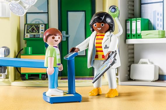 playmobil hospital play box